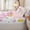 Pastel Pink, variant on Erosebridal Blue Bow Volleyball Print Zipper Twin Comforter Sets with Fitted Sheet and 2 Pillowcases,Watercolor Ribbon Ball White Base Accent Zipper Bedding Set,Sky White,4-Piece,Grey Reversible