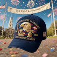 thumbnail image 6 of 250thanniversary cap with Eagle Patch, Vintage Patriotic Baseball Hat, Adjustable Retro Washed Style, Celebrate U.S. 250 Years of Pride, Freedom, and National Heritage, 6 of 10