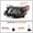 Black Amber, variant on For 2009-2013 Subaru Forester Black Housing Amber Corner Halogen Headlights L+R