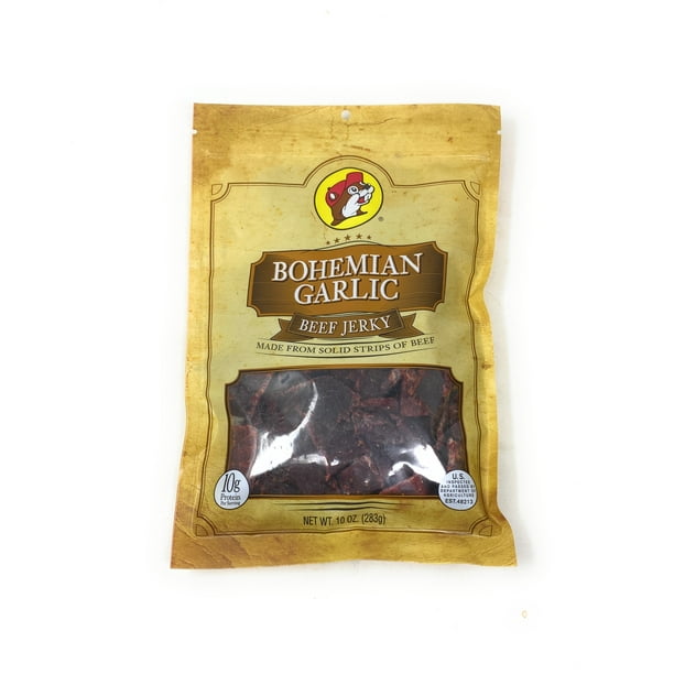 Bucee's Bohemian Garlic Beef Jerky 10oz 1 bag