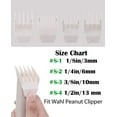 thumbnail image 2 of 2 Pack Professional Peanut Clipper/Trimmer Snap On Replacement Blades #2068-300 - Compatible with Wahl Peanut Hair Clipper/Trimmer, 2 of 5