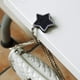 thumbnail image 2 of Guardurnaity Ganchos para llaves brillantes con forma de estrella de nuevo diseño, bolsa lateral de de Metal, gancho colgante de aleación, Ropa, zapatos y accesorios Miscelánea negro brillante, 2 of 6