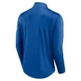 thumbnail image 3 of Men's Fanatics Royal New York Mets Quarterback Quarter-Zip Top, 3 of 3