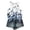 Dark Blue, variant on Womens Halter Tops Back Bow Tie Sleeveless Blouse Casual Loose Fit Keyhole Back Bohemian Print Camisole for Daily Wear Pink XL