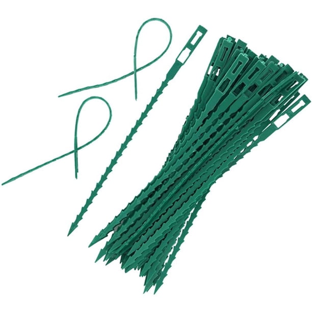 Bridas ajustables para plantas Apuakthei, bridas reutilizables para jardín, hogar y soporte de plantas