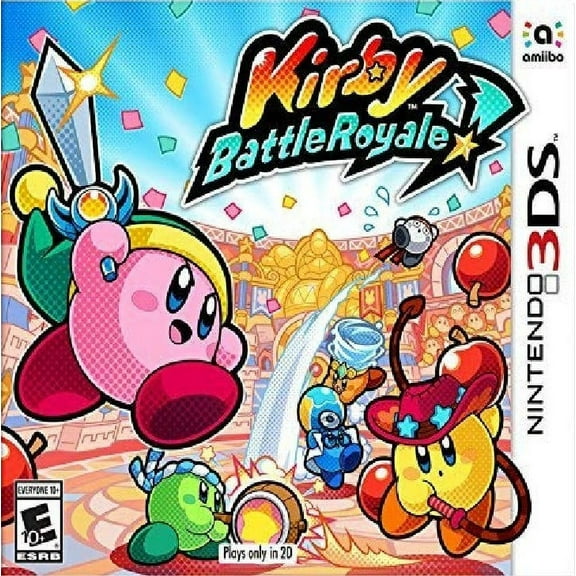 Restored Kirby: Battle Royale (Nintendo 3DS, 2018) (Refurbished)