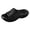 Black, variant on Womens Orthopedic Slippers with Arch Support Open Toe Recovery Plantar Fasciitis Pillow Cloud Slides Shoes