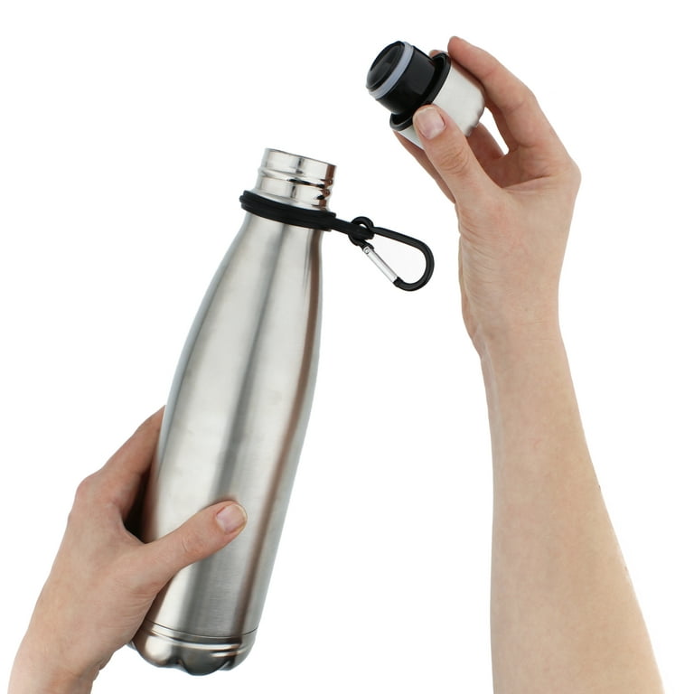 Diversion Safe Water Bottle - Stainless Steel Bottle with Hidden  Compartment for Cards, Keys, Cash, and Valuables - Insulated Bottle for Hot  and Cold