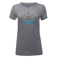 thumbnail image 2 of Women's 1863FC  Heather Gray Newcastle United Color Badge Tri-Blend T-Shirt, 2 of 3