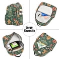 thumbnail image 5 of FORMRS Mini Backpack Purse for Women Travel Daypack Casual Shoulder Bag, Brown Christmas Gingerbread, 5 of 7