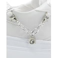 thumbnail image 2 of Tenis Niña Casual Moda Colgante Color Blanco 18-26 blanco 19, 2 of 7