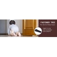 thumbnail image 3 of FASTENER TREE 4 Pack Black Door Stop Wedges, 1"H x 4.7"L x 1"W, 3 of 4