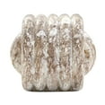 thumbnail image 3 of Love Knot Grey Faux Marble Indoor / Outdoor Accent Stool, 3 of 6