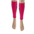 thumbnail image 4 of koolsoo Manches de Compression Unisexes pour Course Athlétique Attelles de Tibia Rouge Rose, 4 of 9