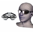 thumbnail image 5 of Gafas de natación, Gafas de natación Sin fugas Protección completa Adultos Hombres Mujeres Jóvenes, 5 of 5