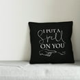 thumbnail image 2 of Creative Products I Put a Spell on You 18x18 Indoor / Outdoor Pillow, 2 of 2