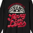 thumbnail image 2 of Sun Records Goodness Gracious It's Jerry Lee Lewis Crew Neck Long Sleeve Black Adult Tee
-Large, 2 of 4