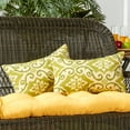 thumbnail image 6 of Greendale Home Fashions 19'' x 12'' Reversible Outdoor Throw Pillow, Set of 2, Shoreham Ikat, 6 of 8