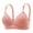 Pink, variant on Bigersell Padded Sports Bra for Women V-Neck Wire-Free Bra Support Women Bras Plus Size Wire-Free Bra Style R-36 Basic Bra Strap Nylon Padded Bra Feature Everyday Bras Underwear Purple L