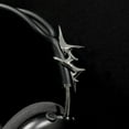 thumbnail image 2 of Original Design Silver Small Spikes - 3D Printed Headphone Accessory Charm for AirPods Max. Stylish Decor To Elevate Your Headphones, Sleek Silver Finish., 2 of 6