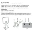 thumbnail image 2 of Warning Light,Alarm Lamp Wall-mounted Led Lamp Door 12-265v Alarm, 2 of 6