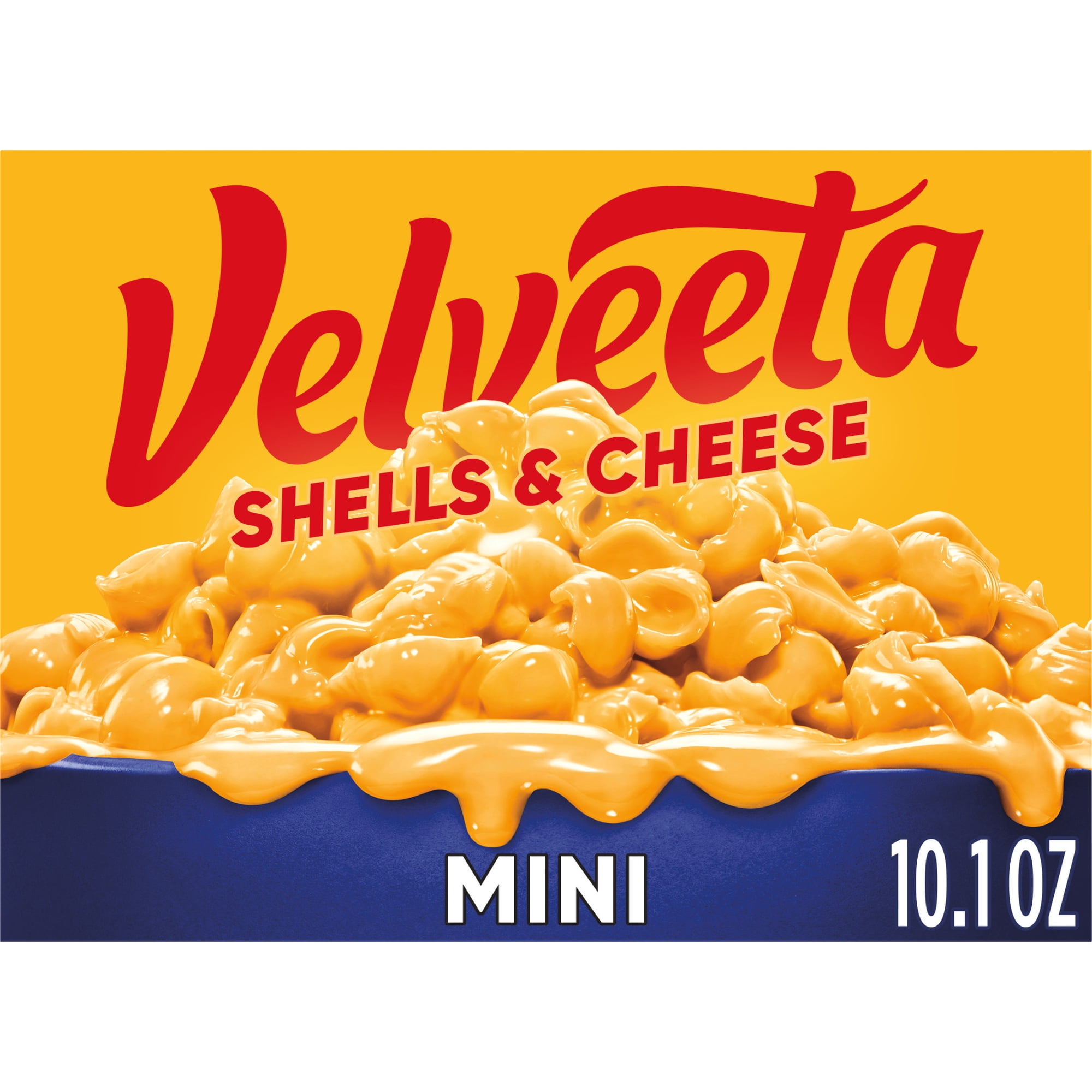 Velveeta Mini Shells and Cheese Mac and Cheese, 1 Box, for Easy Dinner or Dinner Sides, Original Flavor, Made with Real Cheese, 10.1 oz