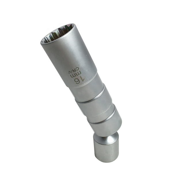 Mistaha 16mm Magnetic 12-Point Spark Plug Removal Socket Wrench, High Carbon Steel Material, ZK-010