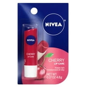 Nivea Lip Care Cherry 0.17 Ounce (Pack of 6)