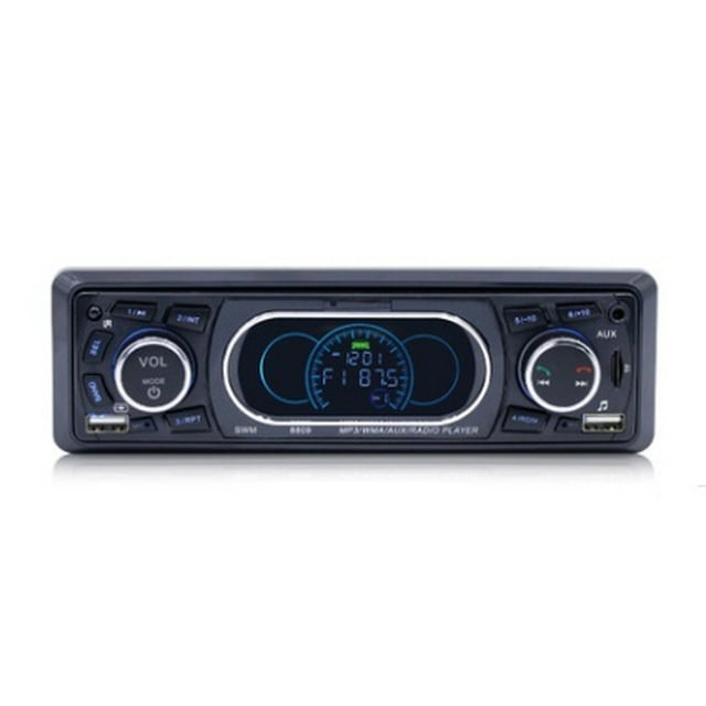 SWM 8809 Car Stereo MP3 Player FM Radio Dual USB Car Radio Bluetooth Music Player with Remote Control