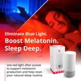 thumbnail image 3 of Lámpara para dormir con luz roja Gamma Revive 670 nm, melatonina, ayuda a dormir, 3 of 8