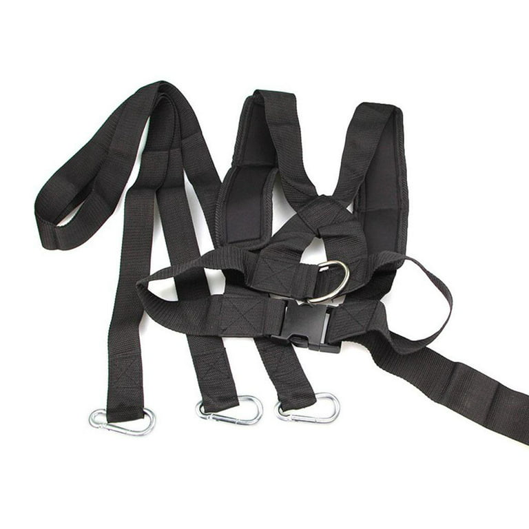 2 Pack Sled Harness Pulling Strap for Running Sprinting Football Ice  Fishing Power Pulling Resistance Band for Women Men