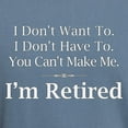 thumbnail image 3 of CafePress - Retired T Shirt - Mens Comfort Colors Shirt, 3 of 5