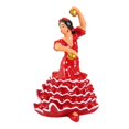 thumbnail image 4 of Figura de novia, estatua decorativa, adorno de mesa coleccionable, escultura borde blanco, 4 of 7