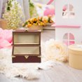 thumbnail image 3 of Mini Valise Modèle Rouge Foncé en Bois 1Pcs 2.4x1.3x1.3in, 3 of 7