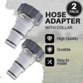 thumbnail image 3 of For Intex Filter Pump Interface, 2 Adapters, 2 Adhesive Pads, 2 Monkey Smashes, 3 of 3