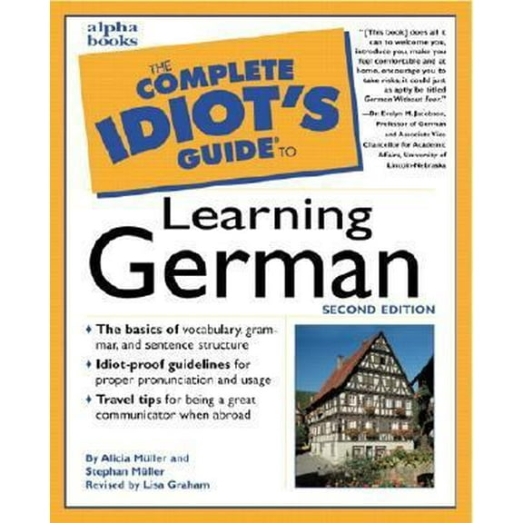 Pre-Owned The Complete Idiot's Guide to Learning German (2nd Edition) (Paperback) 0028639251 9780028639253