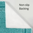 thumbnail image 6 of mDesign Large Modern Bath Mat Runner - Non-Skid Bathroom Runner Rug - Teal Blue, 6 of 7