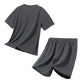 thumbnail image 5 of Cavosen Bathing Suits with Shorts 2PC Big and Tall Short Sleeve Crewneck Shirt Pants Lightweight Trendy Sets, 5 of 6