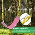thumbnail image 2 of Zimtown Kids Belt Swing Swing Set Accessories with Chain,Pink, 2 of 6