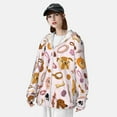 thumbnail image 5 of Kll Cute Dog Print Men'S Women’s Upf 50+ Sun Protection Outdoor Hoodie Jacket Long Sleeve Fishing Hiking Performance Shirt- Xx-Large, 5 of 8