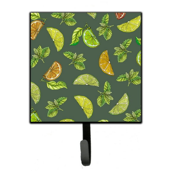 Carolines Treasures BB5207SH4 Lemons Limes and Oranges Leash or Key Holder Single Hook multicolor