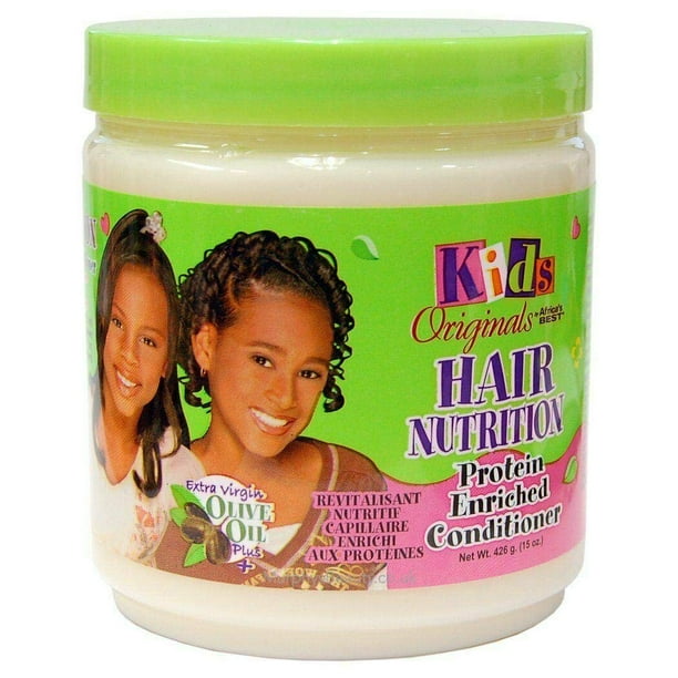 Africas Best Kids Organincs Protein Enriched Hair Conditioner Jar, Hair