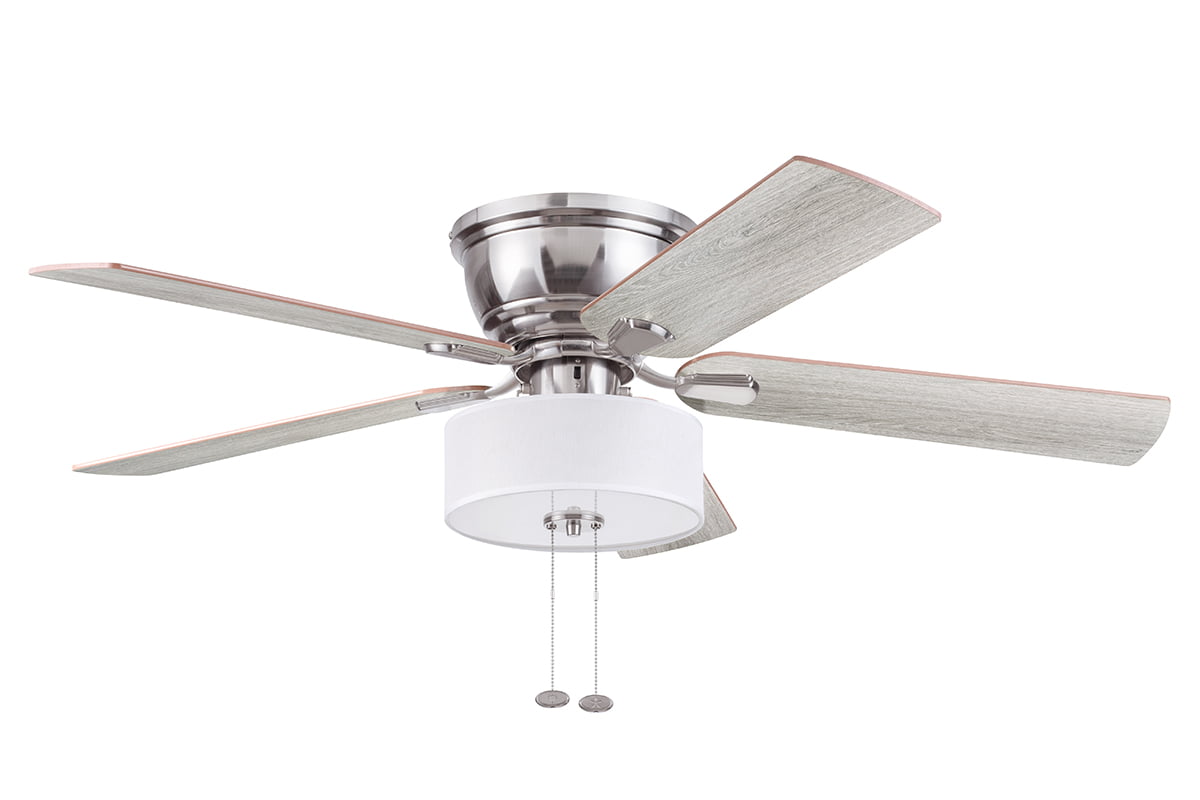 52" Low Profile Ceiling Fan with Light & Remote UL Listed New. 