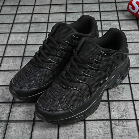 

Mens Lightweight Breathable Air Cushion Shoes Casual Sneakers For Running Sporting Activities