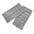 thumbnail image 2 of de resina de dominó duraderos, de bricolaje para de , etiquetas de bolsa, de juego de dominó, - Gris Sunnimix Molde para hacer dominó, 2 of 8