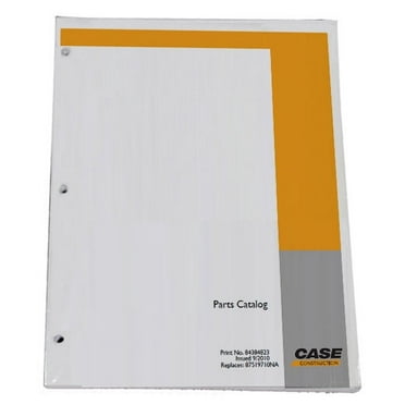 CASE 580 Super L Series 2 Backhoe   Parts Catalog Manual - Part Number # 530516