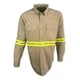 thumbnail image 1 of Camisola Industrial De Trabajo Con Reflejante Marca Hevra, 1 of 3