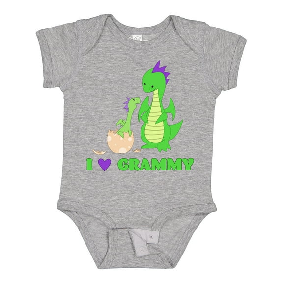 Inktastic I Love Grammy Boys or Girls Baby Bodysuit