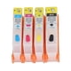 thumbnail image 4 of Cartucho de Tinta de Recarga 4 Piezas Cartucho de Tinta de Impresora Negro Azul Magenta Amarillo Reemplazo de Chip Permanente de 4 Colores para Officejet Kits de Recarga ANGGREK Otros, 4 of 8