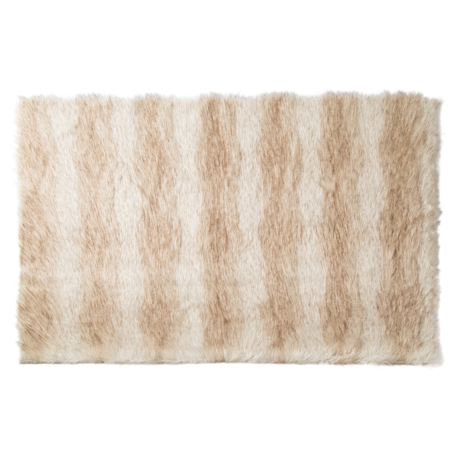 Best Home Fashion Faux Fur Accent Rug